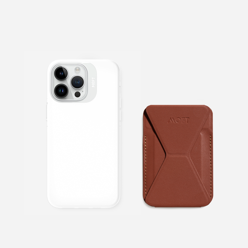 2 in 1 iPhone Ständer & Kartenetui Set + Hülle – MagSafe Kompatibel