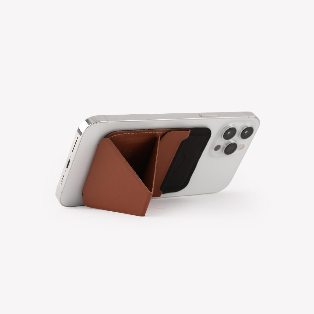 Snap-on Phone Stand & Wallet For Phones MS007M