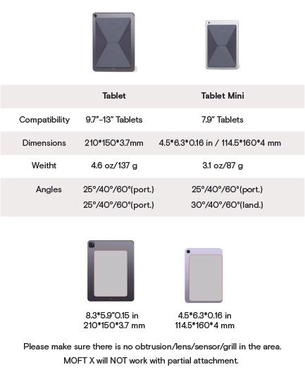 Invisible Tablet Stand For Tablets MS008&9