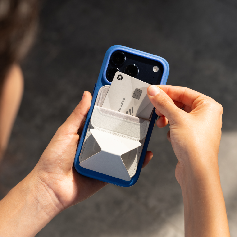 Tracking-fähiger Handy Ständer & Kartenetui Set MOVAS™ – MagSafe Kompatibel
