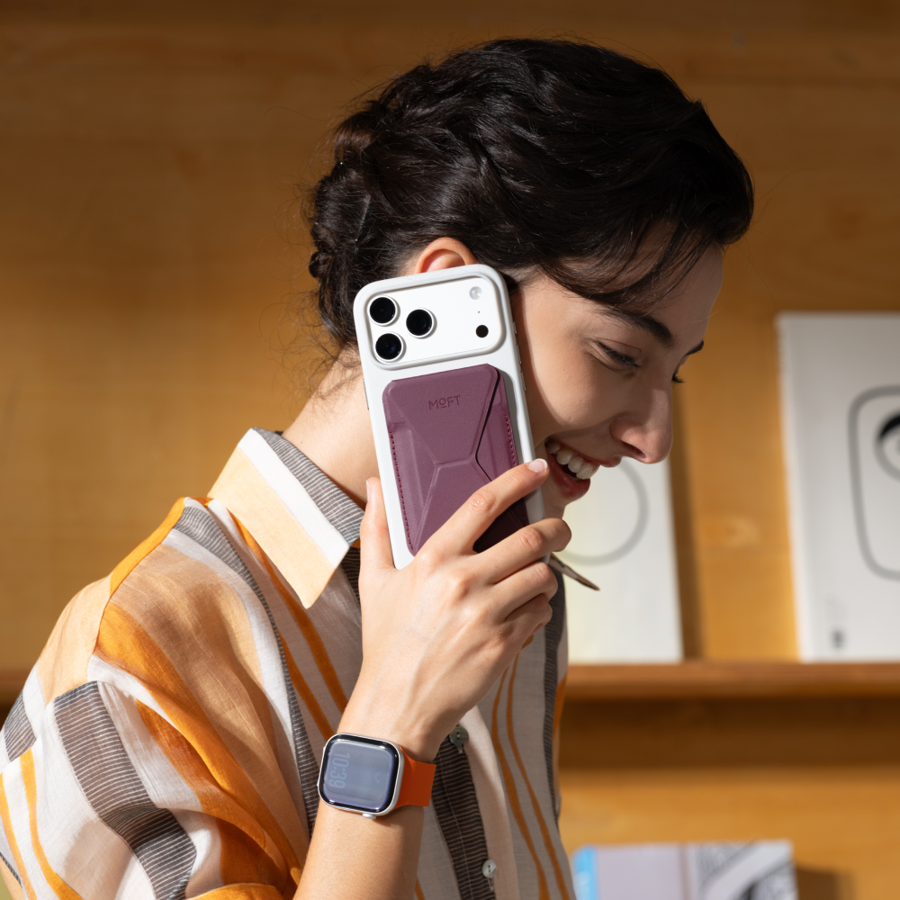 Tracking-fähiger Handy Ständer & Kartenetui Set MOVAS™ – MagSafe Kompatibel