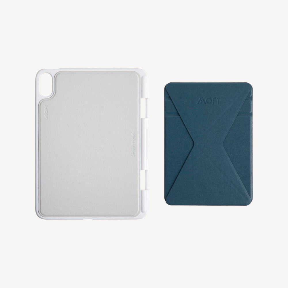 Snap Case & Stand Set For iPad mini 6 MOFT Gray Wanderlust Blue 