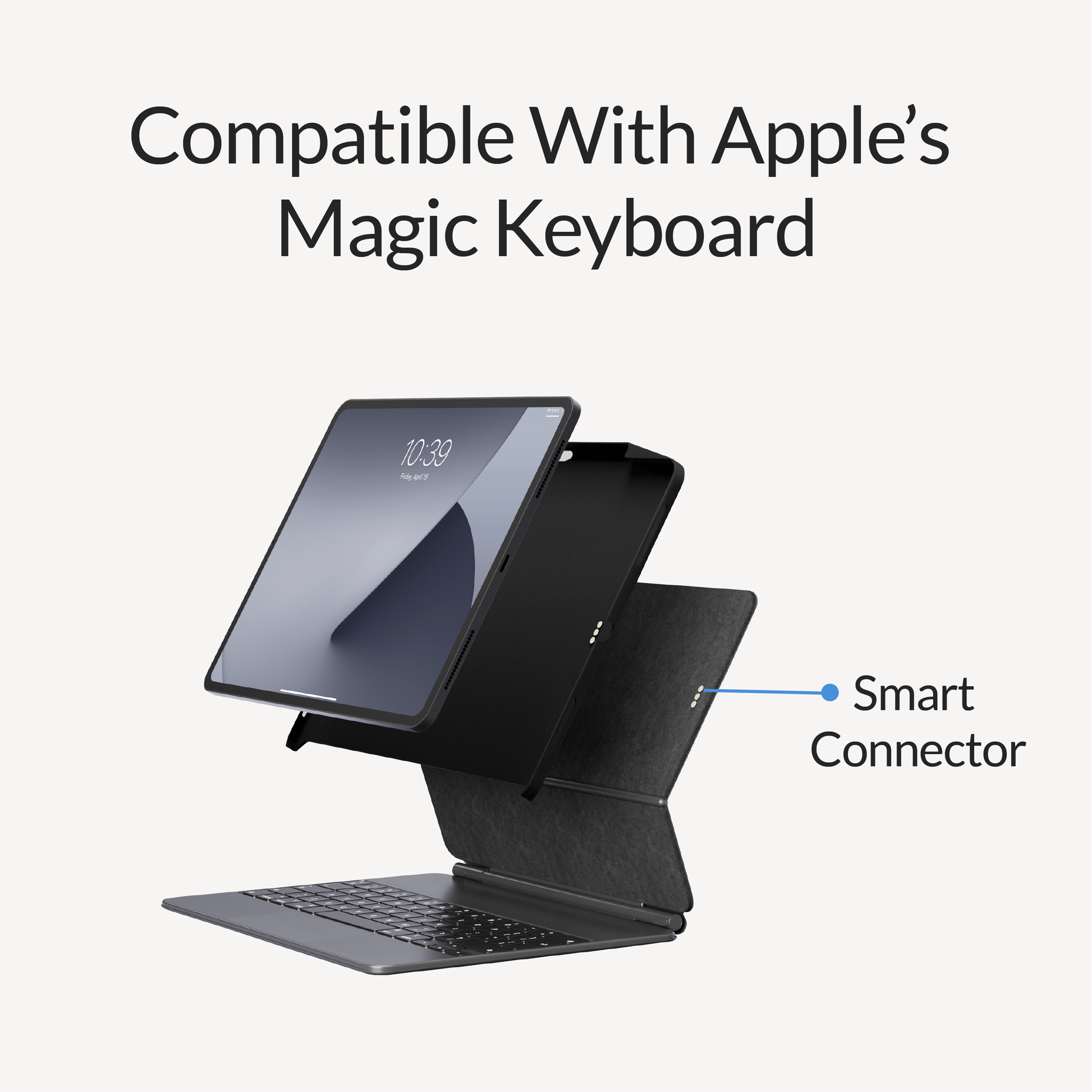 Pack & Smooch IPad Hülle Mit Magic Keyboard - Wollfilz & Leder Made In Germany