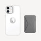Case, Stand & Wallet Snap Set MD011-set Ash Gray iPhone 12/12 Pro 