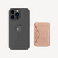 Case, Stand & Wallet Snap Set MD011-set Classic Nude iPhone 13 Pro Smoky Black