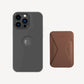 Case, Stand & Wallet Snap Set MD011-set Sienna Brown iPhone 13 Pro Smoky Black